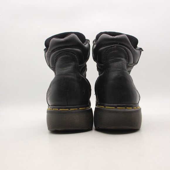 Doc Dr. Martens Industrial Steel Toe Black Leather Men\'s UK 8 US 9 Work England main image 6